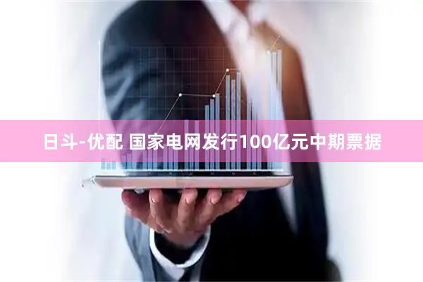 日斗-优配 国家电网发行100亿元中期票据
