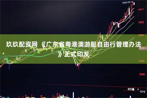 玖玖配资网 《广东省粤港澳游艇自由行管理办法》正式印发